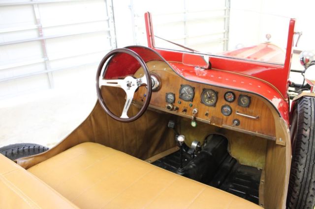 1927 Bugatti Type 35 Boat Tail Replica 3600 Miles Red 16 4 Speed Manual Classic Bugatti Type