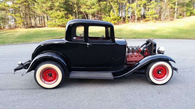 1932 ford 5 window coupe hot rod flathead v8 32 original Henry ford ...