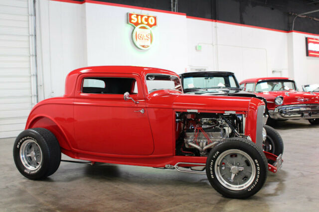 1932 Ford Deuce 1091 Miles Red Coupe - Classic Ford Deuce 1932 for sale