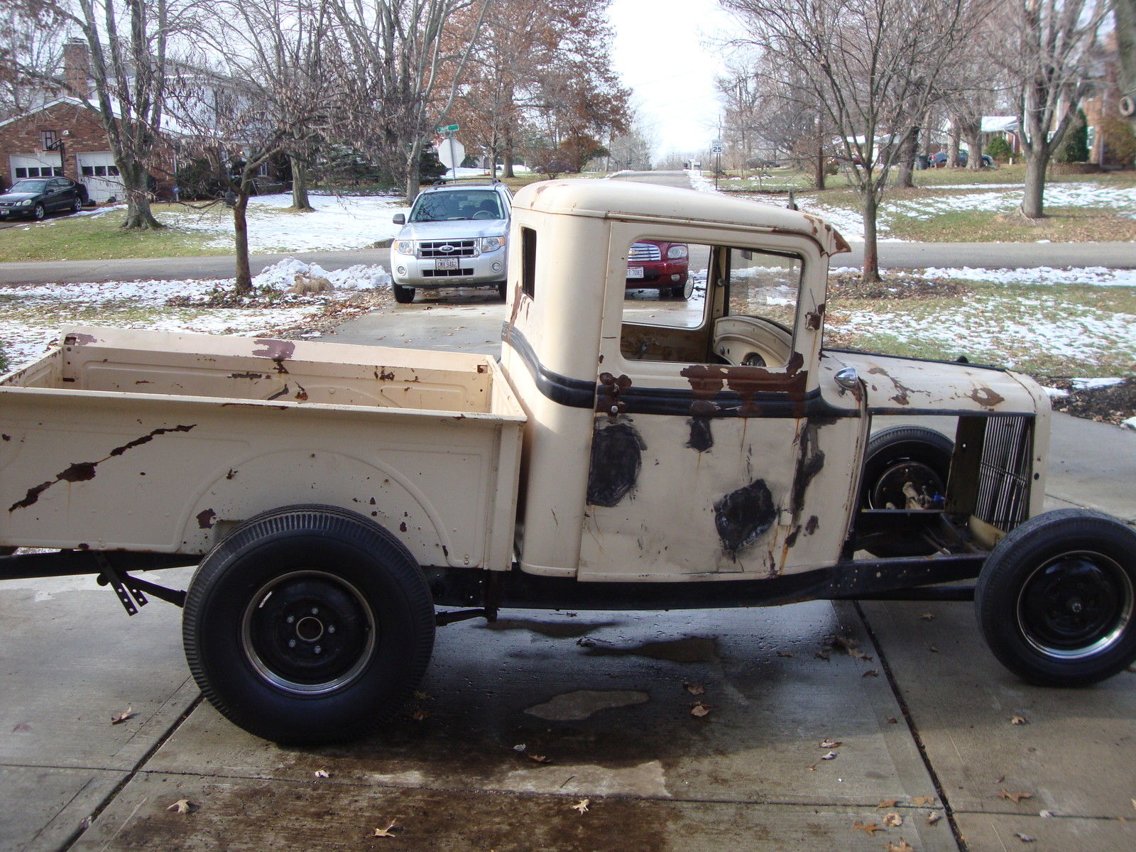 1932 Ford Truck Pickup Hot Rod Street Rod Deuce Steel Vintage 32 Rat ...
