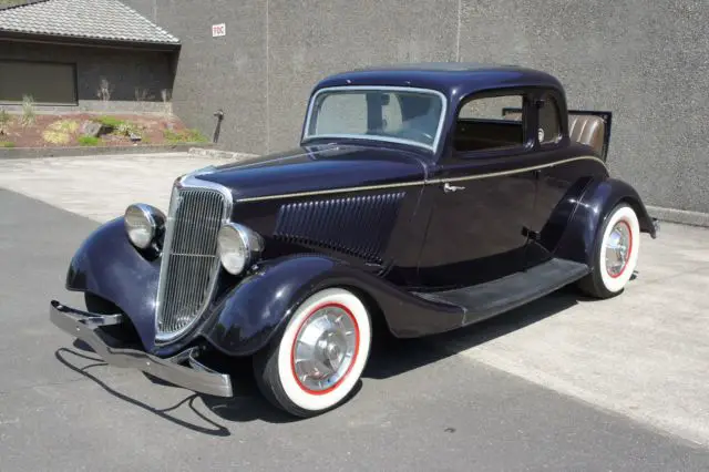 1934 FORD 3W COUPE PERIOD SURVIVOR HOT ROD, EXCEPTIONAL CONDITION, ALL ...