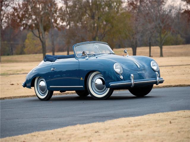 1953 Porsche Cabriolet 381 Miles Azure Blue Manual - Classic Porsche ...