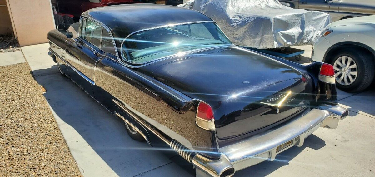 1956 Cadillac DeVille Coupe Sedan Black RWD Automatic coupe deville ...