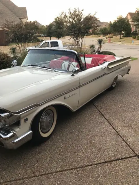 1957 Mercury Montclair Convertible with factory Turnpike Cruiser motor ...