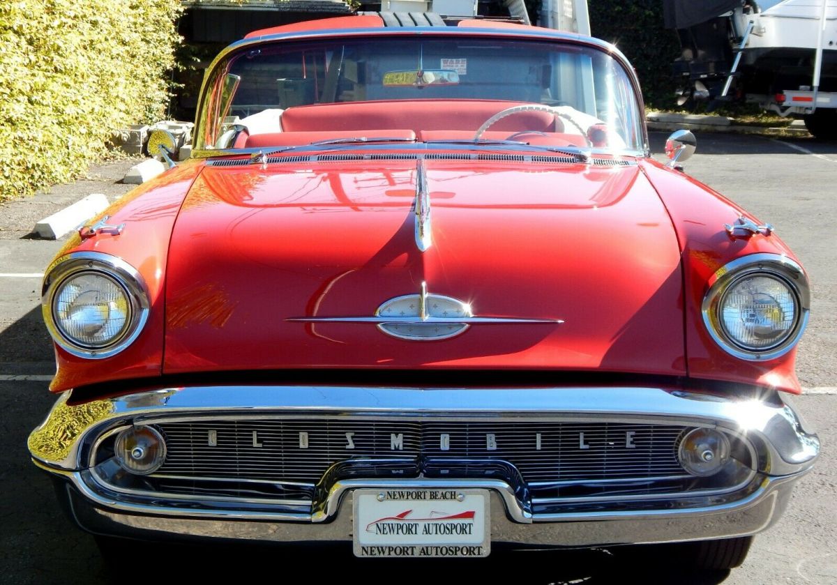 1957 Oldsmobile Starfire Ninety Eight Convertible with J-2 Tri Power ...