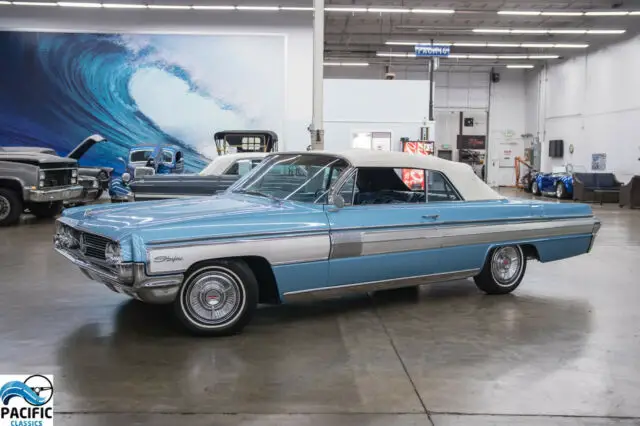 1962 Convertible Used Automatic Blue - Classic Oldsmobile Starfire 1962 ...