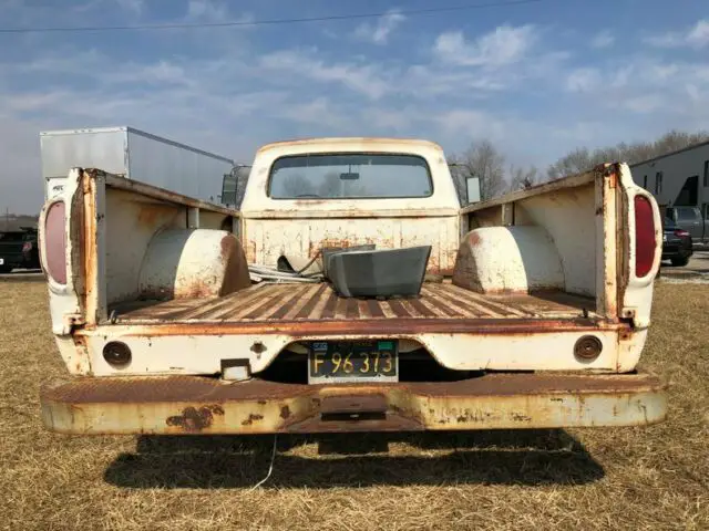 1962 Ford F-100 Long Box Uni-Body - California Rust Free - Great ...