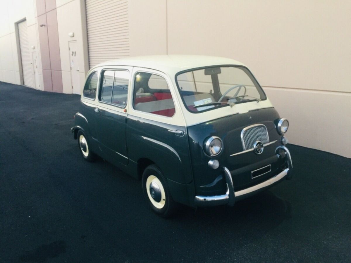 1963 FIAT MULTIPLA 600D 6 Seater 4 Door 4 Speed 767cc Motor 3 1963 FIAT MULTIPLA 600D 6 Seater 4 Door 4 Speed 767cc Motor 3