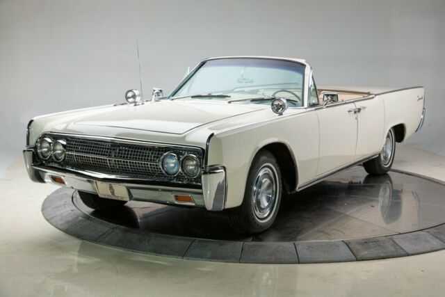 1963 Lincoln Continental 430 CI V8 3 Speed Automatic Convertible Ermine ...