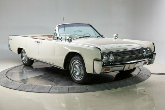 1963 Lincoln Continental 430 CI V8 3 Speed Automatic Convertible Ermine ...