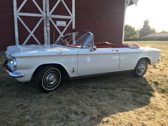1964 Chevrolet Corvair Convertible 46K MILES RUST FREE DAILY DRIVER NO ...