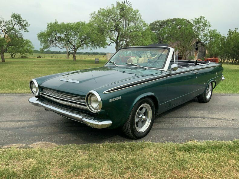 1964 Dodge Dart GT CONVERTIBLE 22252 Miles Green Convertible 225 Slant 
