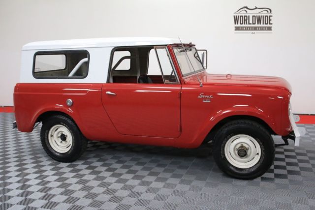 1964 Red 4X4 CONVERTIBLE TOP NEW PAINT MUST SEE! - Classic ...