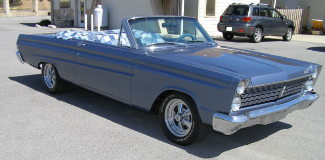 1965 Comet Convertible blue jeans interior - Classic Mercury Comet 1965 ...