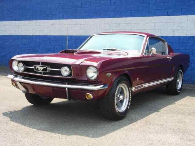 1965 Ford Mustang 14066 Miles Maroon 0 Automatic - Classic Ford Mustang ...