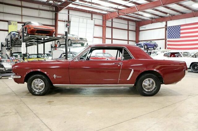 1965 Ford Mustang Vintage Burgundy Coupe