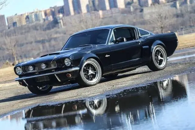 1965 Ford Mustang Fastback Testbed Terror 9762 Miles Black Coupe Manual ...