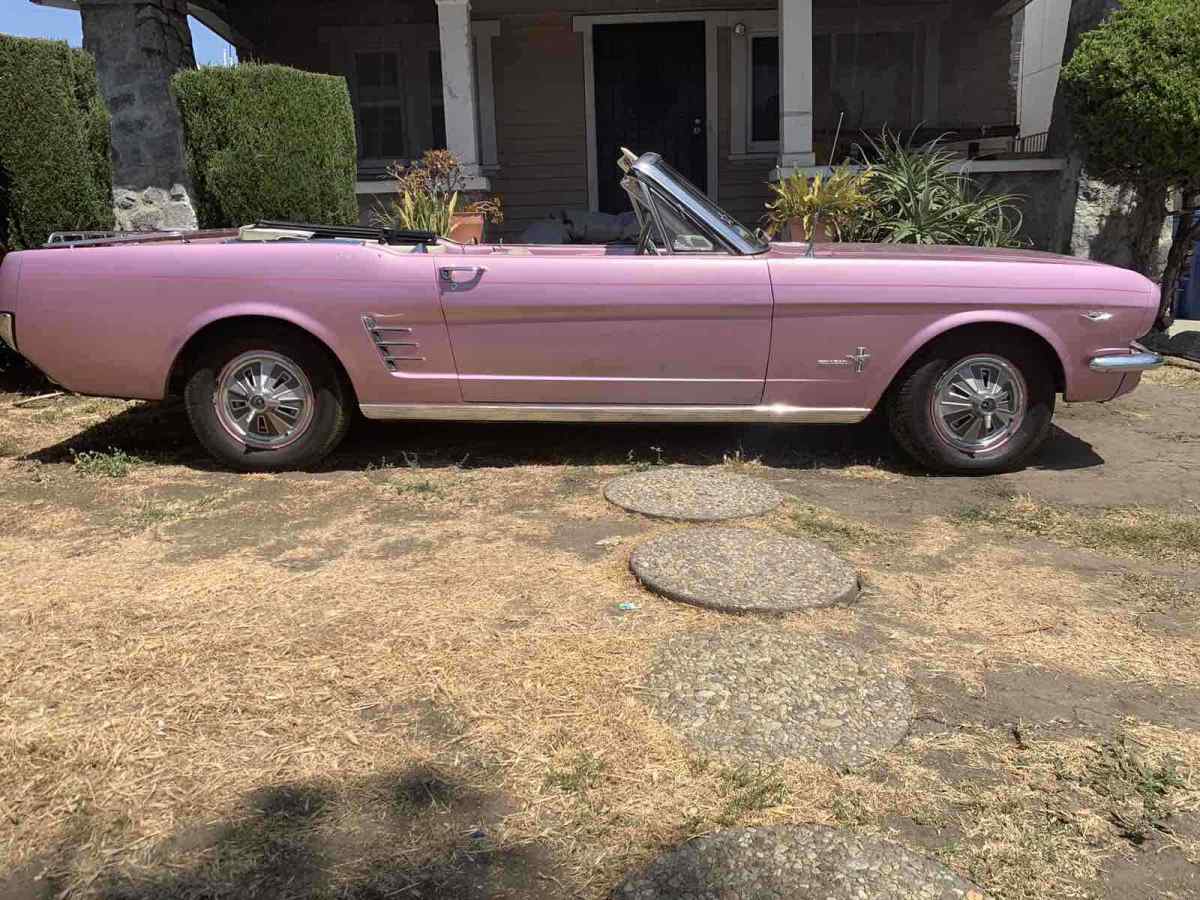 1966 Ford Mustang Convertible Purple RWD Automatic - Classic Ford ...