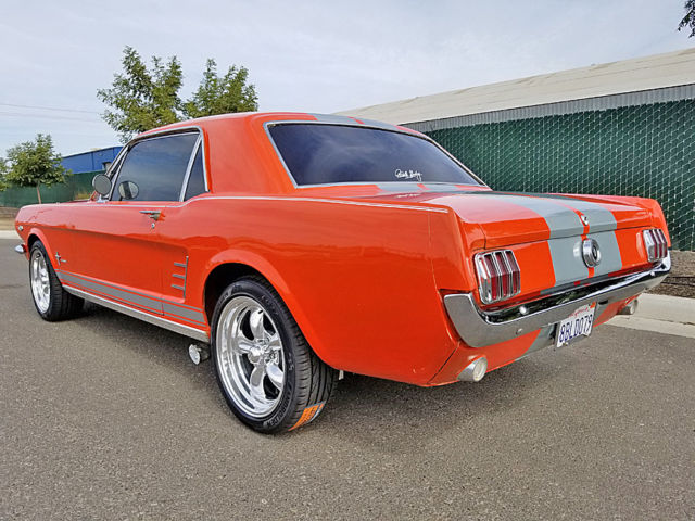 1966 FORD MUSTANG GT PONY STYLED COUPE 289 V8 AUTOMATIC C CODE AWESOME ...