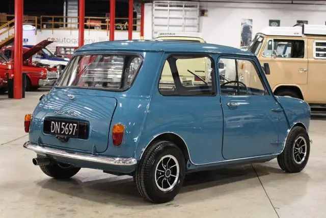 1967 Austin Mini 92152 Miles Indigo Blue Coupe 4 Cylinder - Classic ...