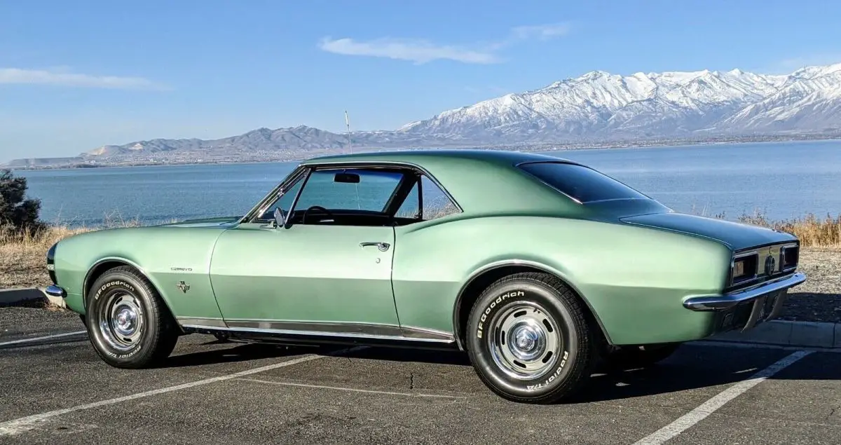 1967 Documented RS/SS Chevrolet Camaro in Rare Mountain Green Metallic ...