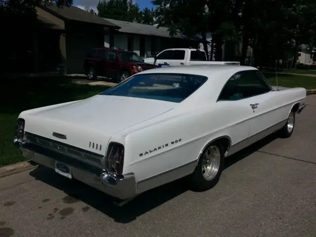 1967 FORD GALAXIE 500 FASTBACK METALLIC PEARL WHITE IN BEAUTIFUL ...