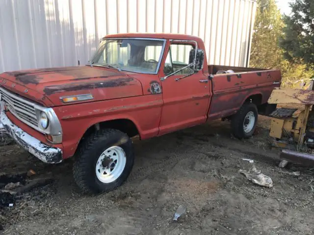 1968 f-250 High Boy 4x4 4 speed manual - Classic Ford F-250 1968 for sale