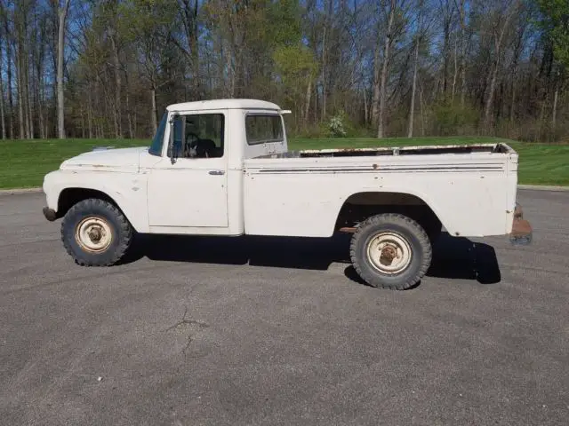 1968 International 1200c 3/4 Ton 4x4 Pickup Truck Ih 1100 Scout Patina ...