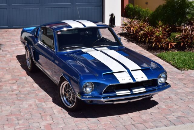 1968 Shelby GT 500 Acapulco Blue Fastback - Classic Shelby GT 500 1968 ...