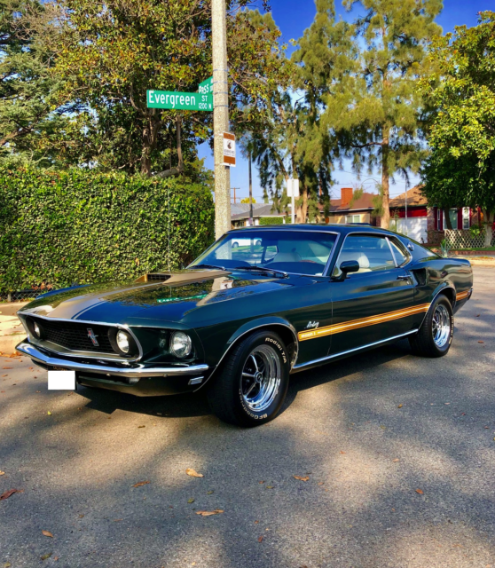 1969 Ford Mustang Fastback Mach 1 Tribute - Classic Ford Mustang 1969 ...