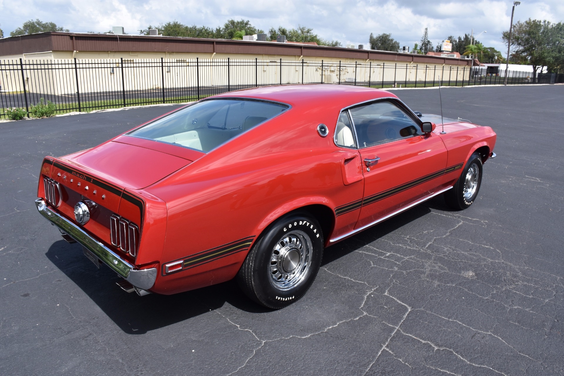 1969 Ford Mustang Mach 1 - 428 Cobra Jet 0 Candy Apple Red Coupe 428C.I
