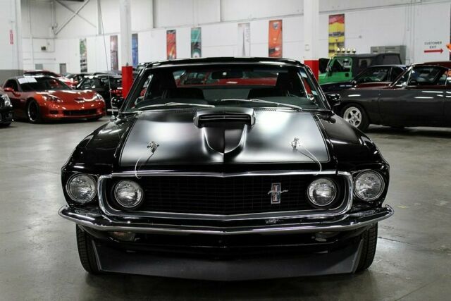1969 Ford Mustang Mach 1 97443 Miles BLACK Coupe 390ci V8 Automatic ...