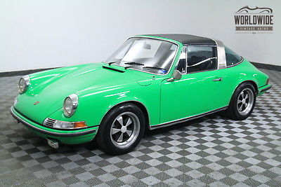 1969 Porsche 911E Targa. Signal Green. Stunning. 4 Cam Motor. RARE ...