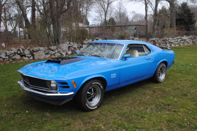 1970 Boss 429 Mustang Matching number Boss 429 Nascar - Classic Shelby ...