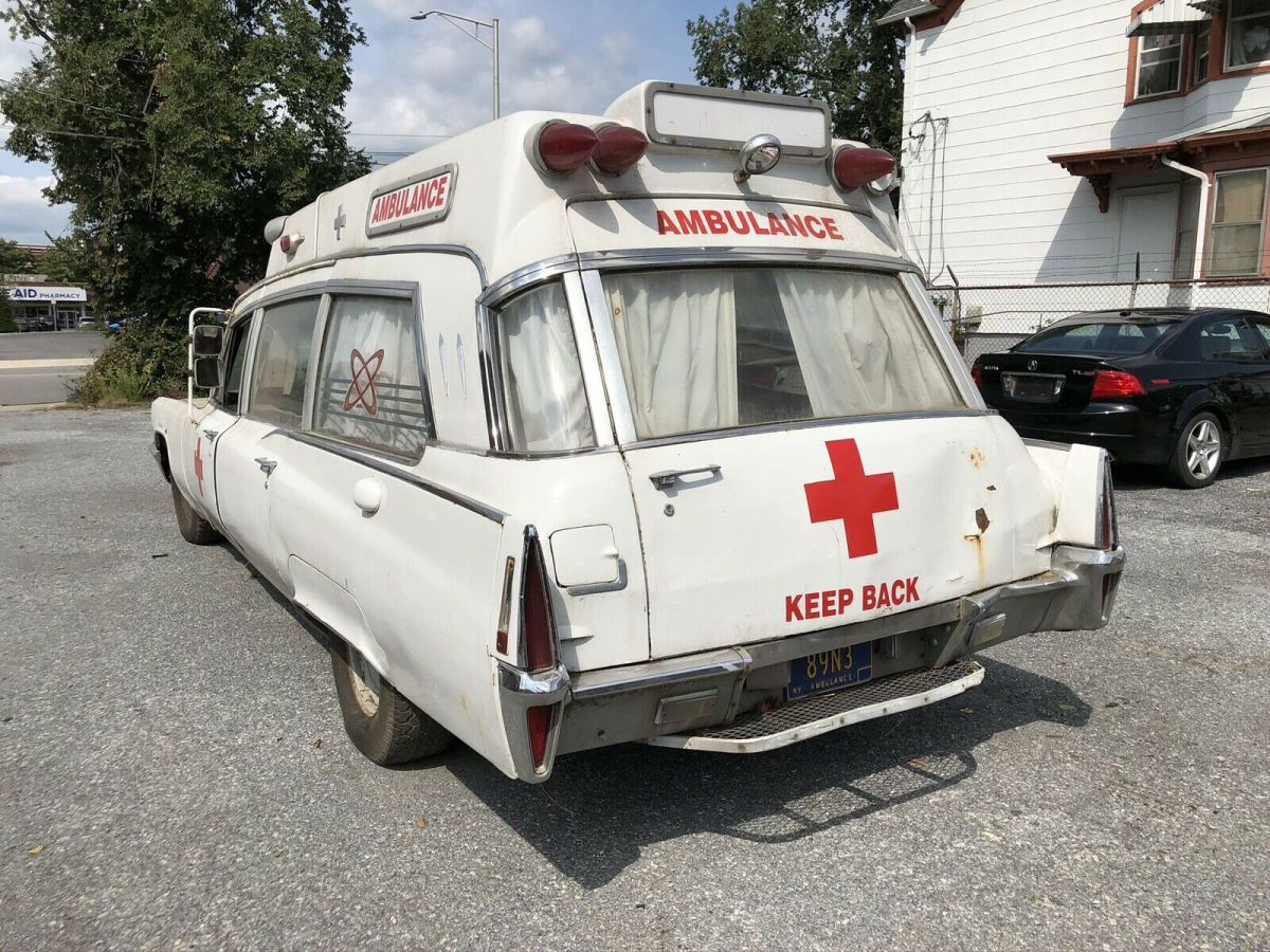 1970 Cadillac High Top Ambulance White RWD Automatic - Classic Cadillac ...