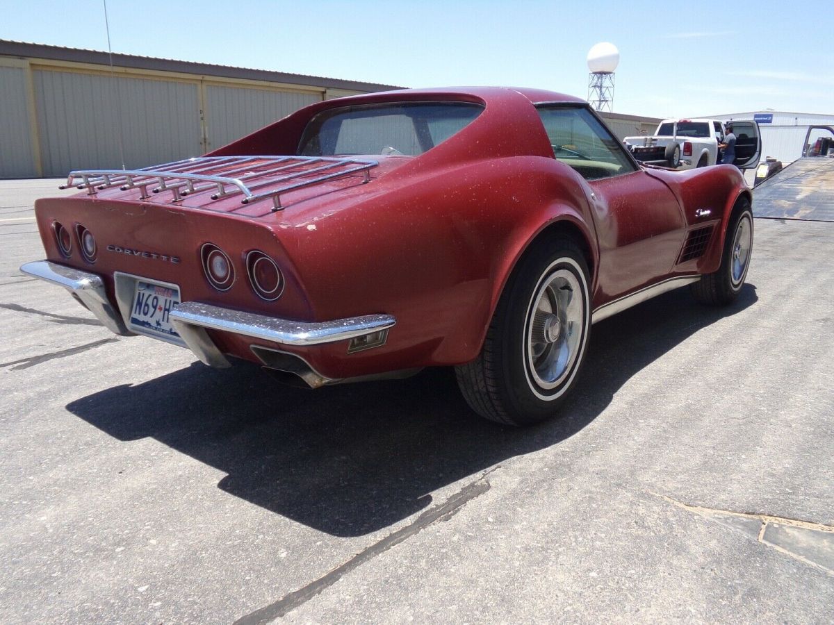 1970 CORVETTE 350 4SPD T-TOP POP-OUT REAR WINDOW LOW OPTION WEST TEXAS ...