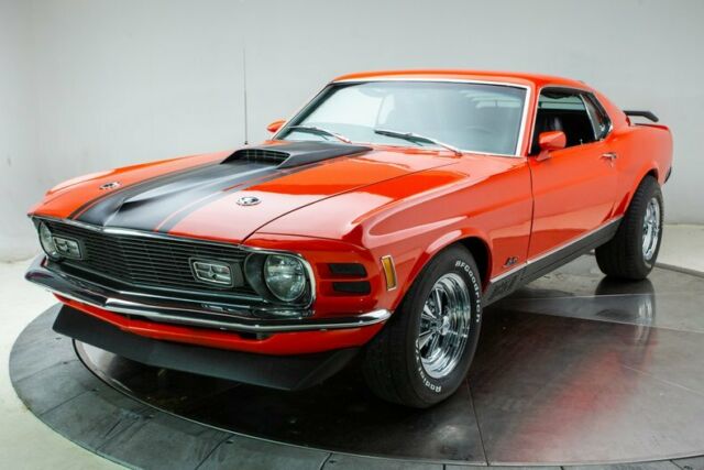 1970 Ford Mach 1 Mustang 351 V8 4 Speed Manual Fastback Calypso Coral ...