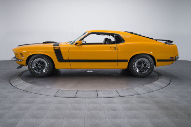1970 Ford Mustang Boss 302 74670 Miles Grabber Orange Fastback 302 V8 4 ...