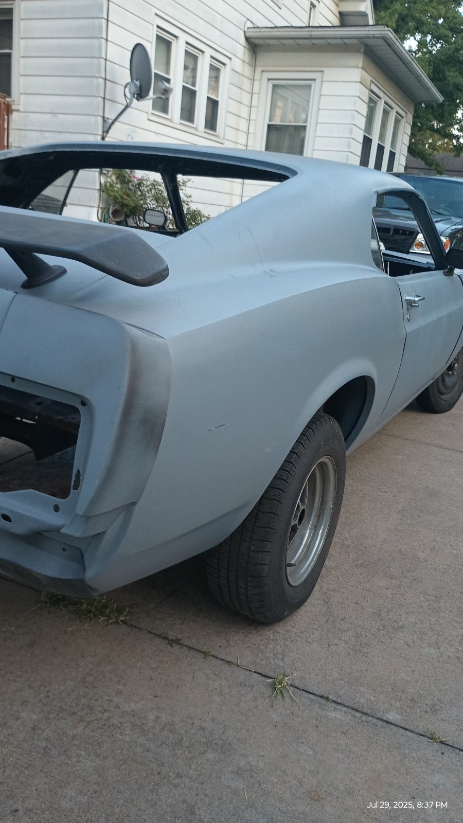 thumbnail image 2 of 1970 Mustang Mach 1 Hood Decal - 351 Or 428 - One Color - Graphic Express Vinyl 2 of 5