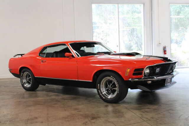 1970 Ford Mustang Mach 1 93929 Miles Orange Fastback - Classic Ford ...