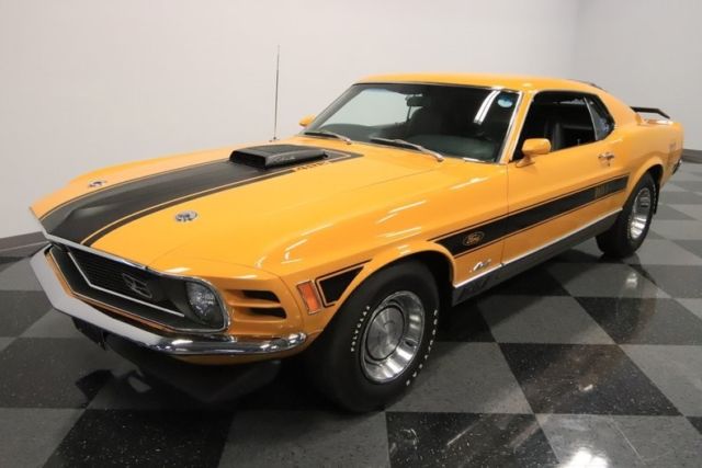 1970 Ford Mustang Mach 1 Twister Special Coupe 428 Super Cobra Jet V8 3 ...