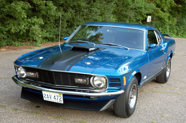 1970 Mustang Mach 1 428CJ Cobrajet R-Code 4-speed - Classic Ford ...