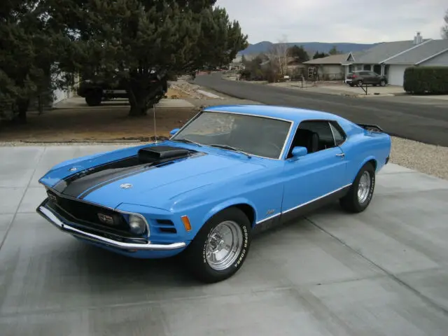 1970 Mustang Mach 1, original numbers matching, 100% rust free ...