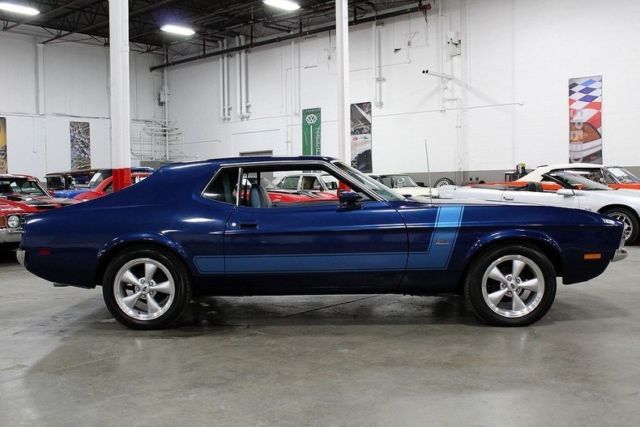 1971 Ford Mustang Grande 0 Blue Coupe 347 Stroker V8 C4 Automatic ...