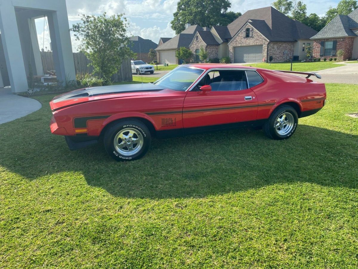 1971 Mustang Fastback 351C M Code 4 Speed - Classic Ford Mustang 1971 ...