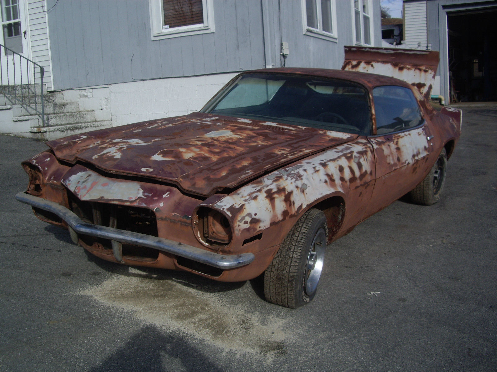 1973 Camaro Type LT Z28 350 4 Speed Numbers Matching Barn Find Project