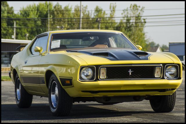 1973 FORD MUSTANG MACH 1 49,200 Miles YELLOW 351-C Automatic - Classic ...