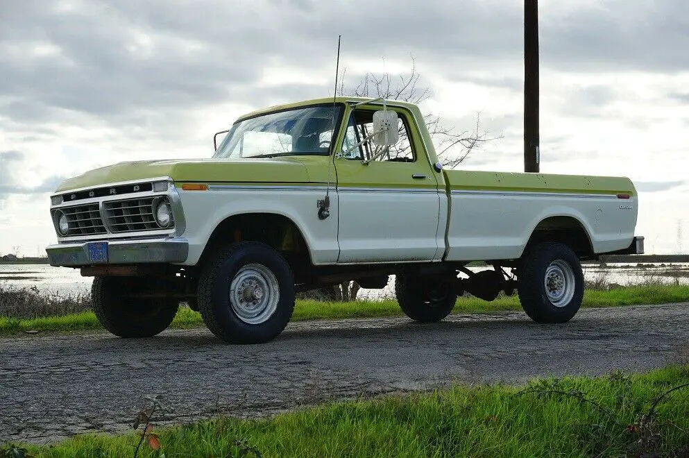 1974 Ford F-250 4x4 camper - Classic Ford F-250 1974 for sale