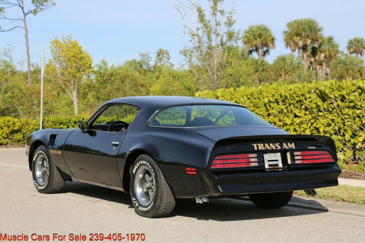 1976 Pontiac Trans Am Black And Gold 400 Engine AC # Matching - Classic ...