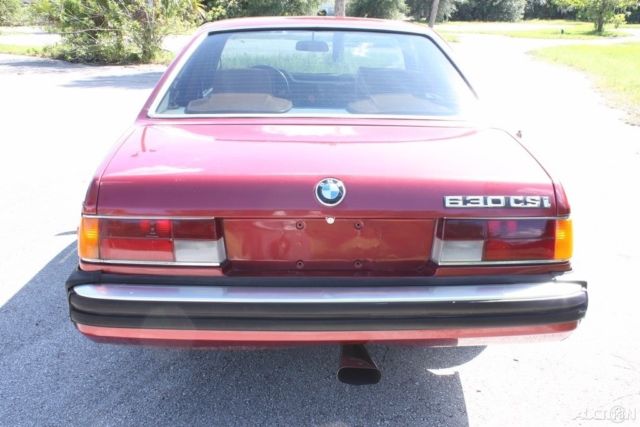 1977 BMW 630 CSI MANUAL ORIGINAL E24 FLORIDA NO RESERVE ...